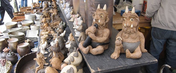 【東京駅丸の内口発】益子陶器市バスツアー安心の添乗員付!1